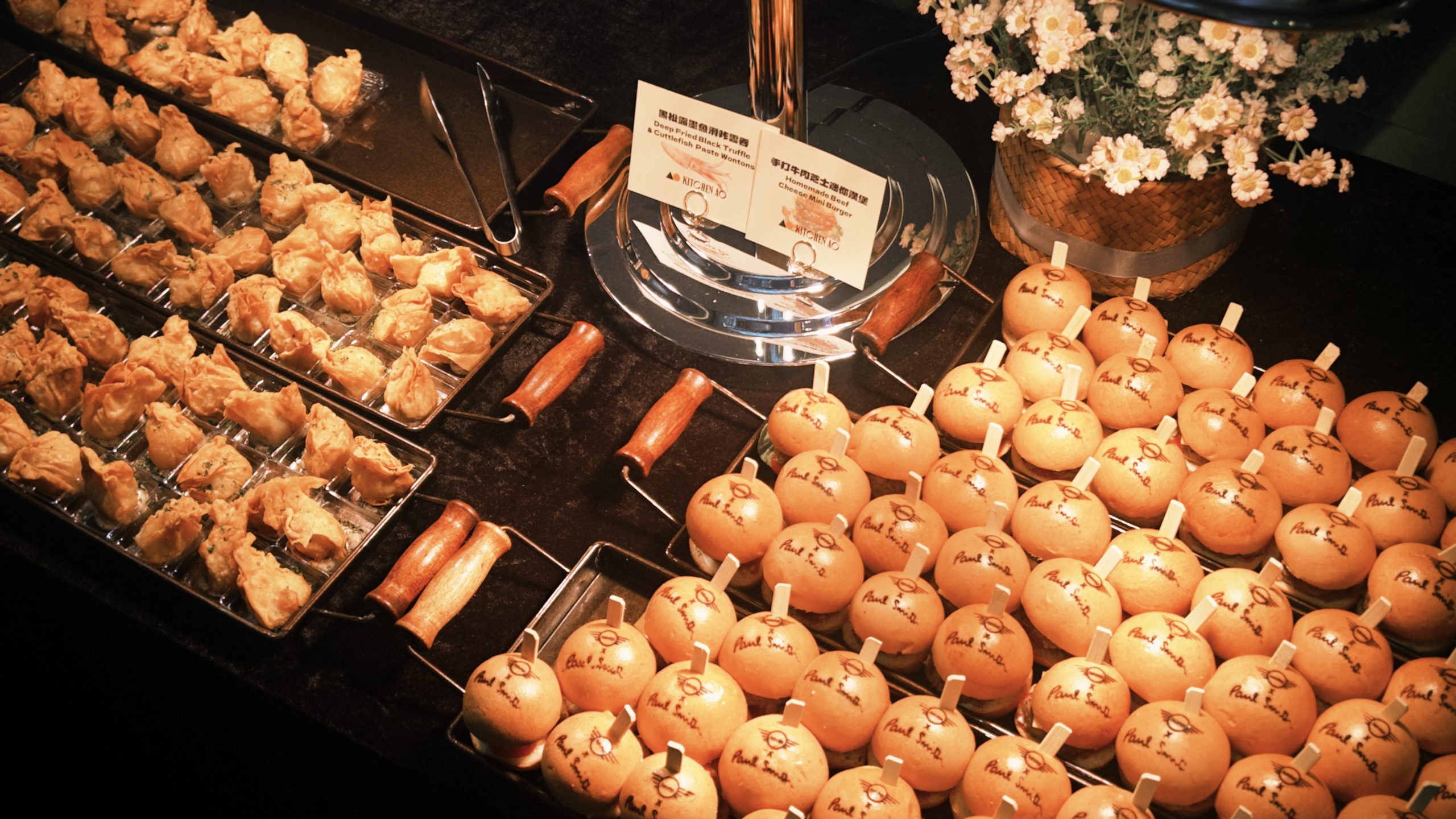 Kitchen AO 香港到會推介 公司活動精緻餐飲示意